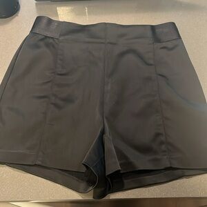 Bebe Silky Tuxedo Shorts - 6
